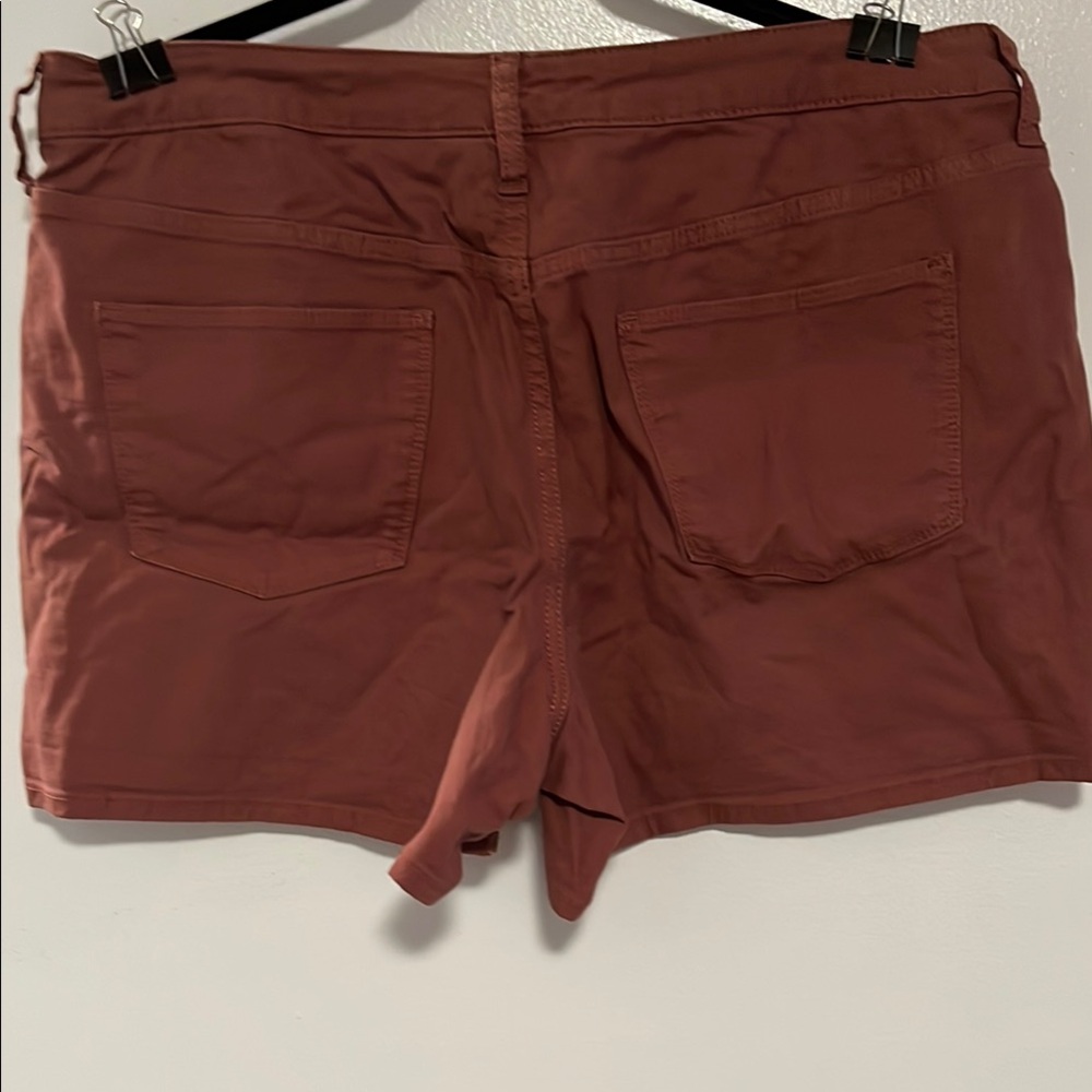 Universal Thread High Waist Rust Shorts - Picture 2 of 5